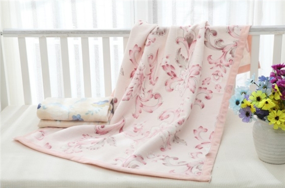 休閑毯 提花棉毯 嬰兒毯