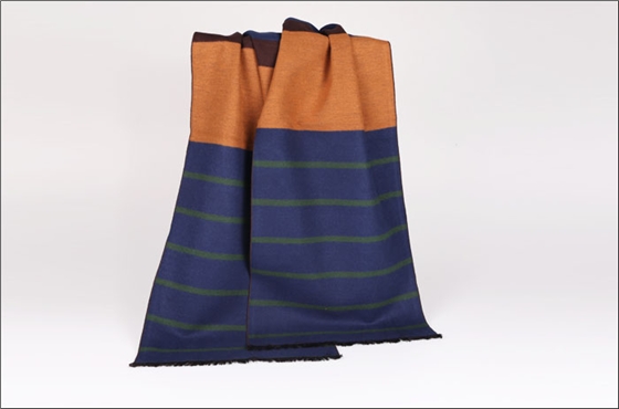 拉絨圍巾 條紋圍巾 真絲圍巾 圍巾定制