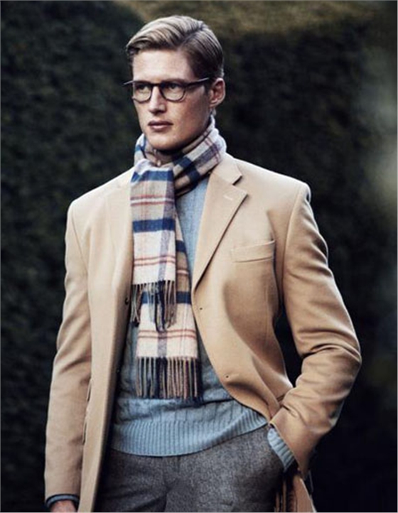 男士圍巾 男士圍巾的圍法 男士圍巾的搭配 男士圍巾 男士圍巾的圍法 男士圍巾的搭配