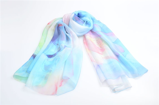 真絲圍巾 女士絲巾 絲巾批發(fā)
