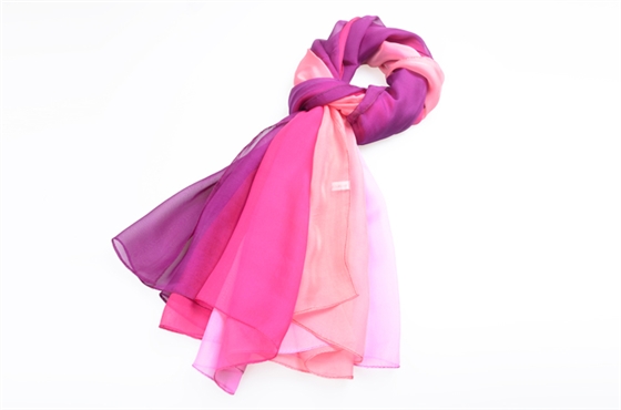 純色女士絲巾 真絲圍巾 圍巾批發(fā) 印花絲巾