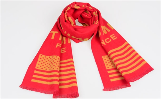 定制紅色圍巾 定制紅色圍巾