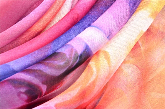 雪紡絲巾細節(jié)圖