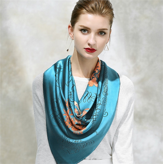真絲圍巾 真絲圍巾