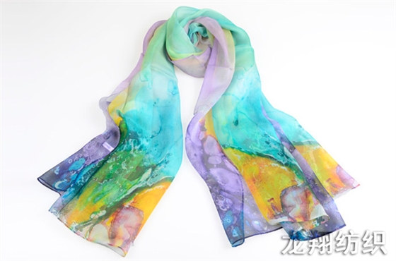 真絲圍巾 真絲圍巾