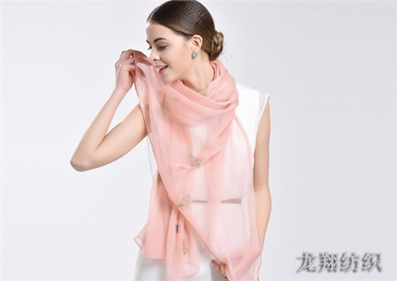 真絲圍巾