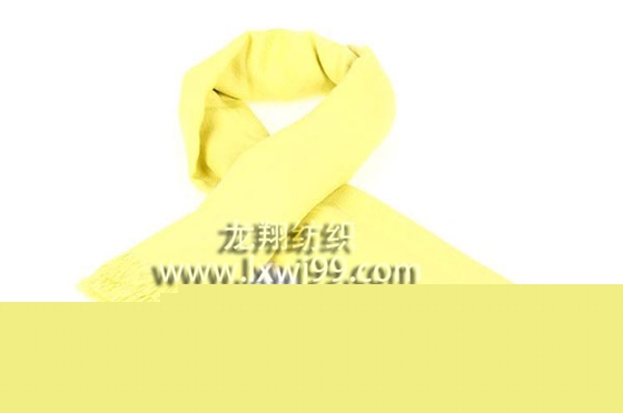 黃色男士圍巾