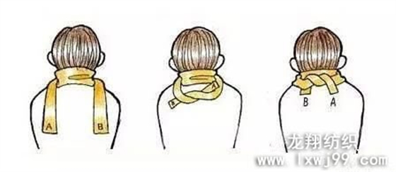 男士圍巾圍法loose loop