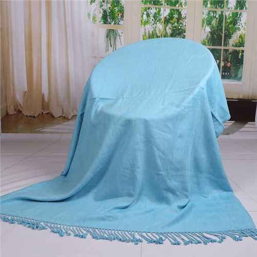 純色竹纖維毯子