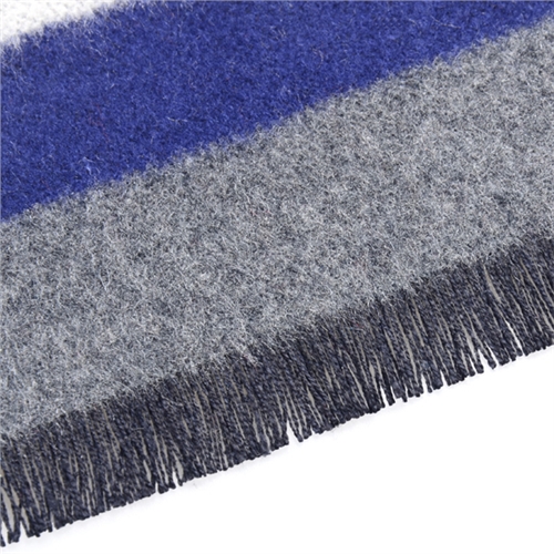 秋冬男士條紋圍巾