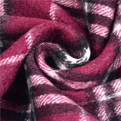 新款男士格子羊毛圍巾