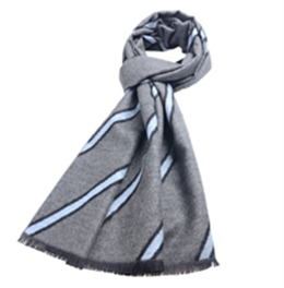 秋冬男士真絲圍巾