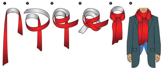 真絲圍巾 男士圍巾