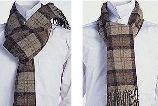 男士圍巾 男士圍巾的系法