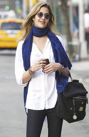 不同膚色圍巾搭配 不同膚色圍巾搭配