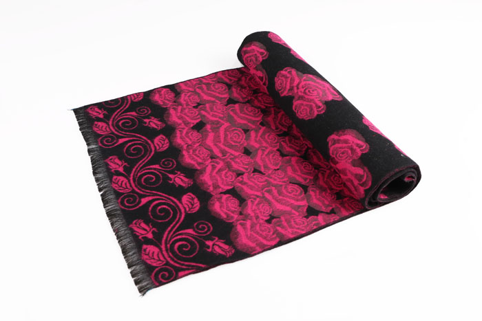 女士圍巾 提花圍巾 圍巾定制