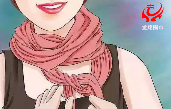 圍巾兔耳朵式系法