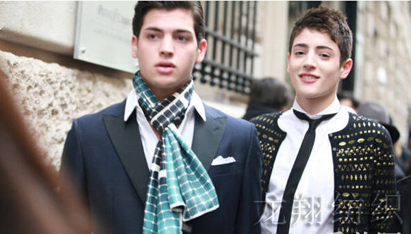 男士圍巾 男士圍巾