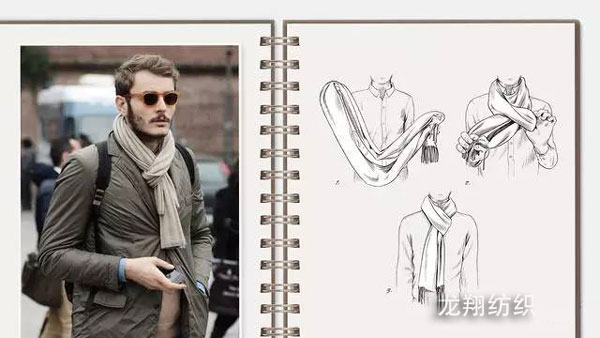 男士圍巾簡(jiǎn)單圍法1 男士圍巾簡(jiǎn)單圍法1