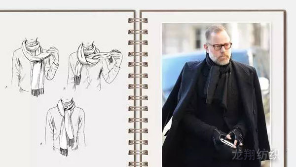 男士圍巾簡(jiǎn)單圍法4 男士圍巾簡(jiǎn)單圍法4