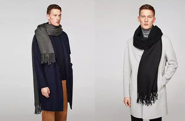 羊毛男士圍巾 羊毛男士圍巾