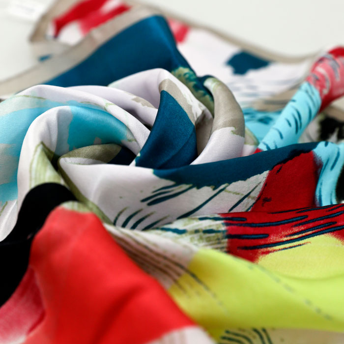 萬丈光芒小絲巾細(xì)節(jié)圖