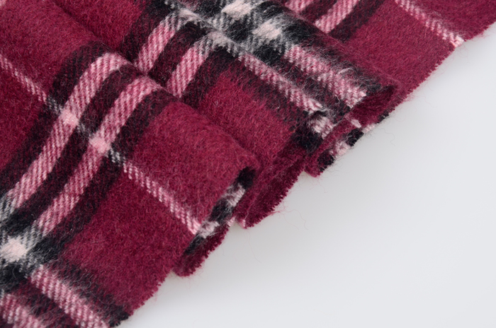 羊毛格子圍巾 羊毛格子圍巾