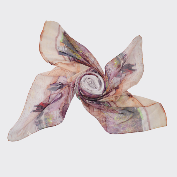 女士真絲圍巾 女士真絲圍巾