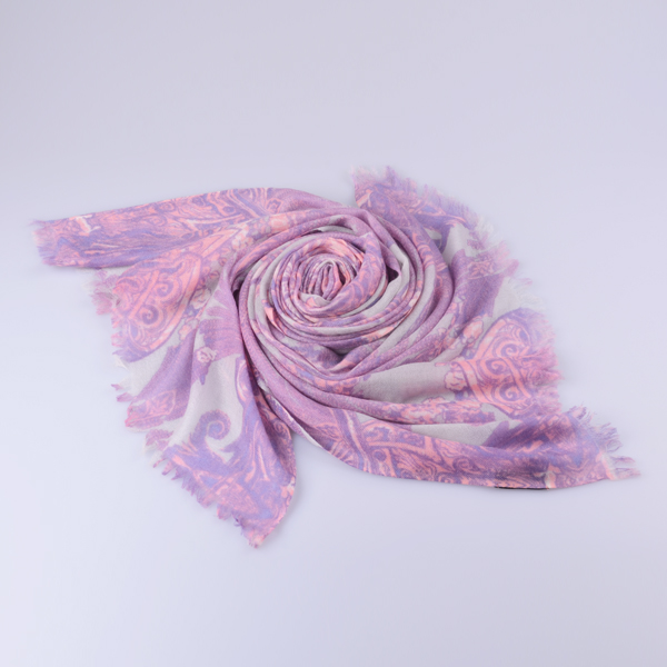 純羊絨印花圍巾 純羊絨印花圍巾