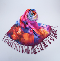 真絲復(fù)合披肩