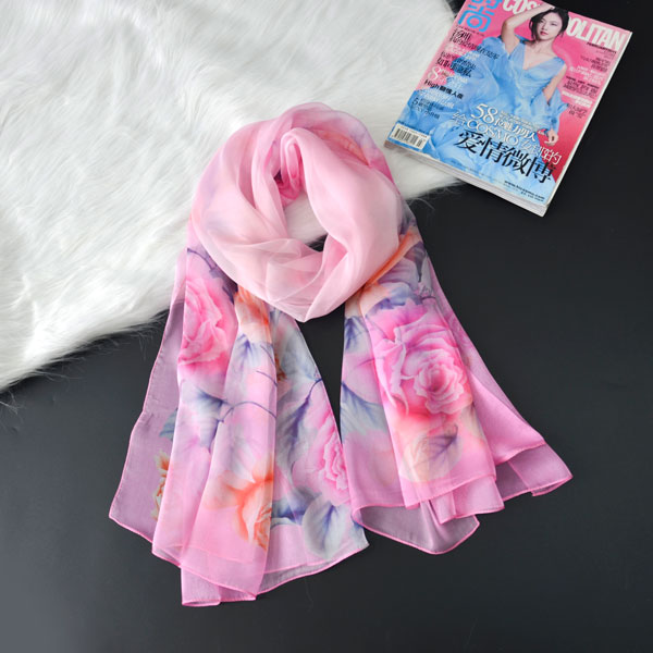 春暖花開絲巾 春暖花開絲巾